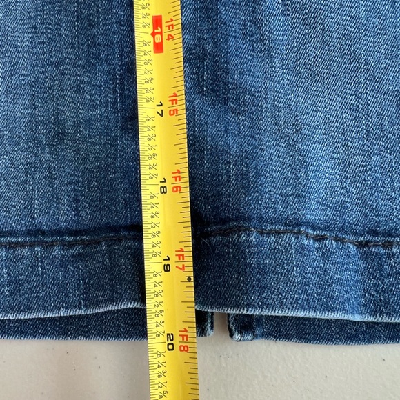 Just Black Brand Denim Skirt Women’s Size Medium Stretch Distressed Made In USA - Picture 11 of 11